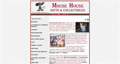 Desktop Screenshot of mousehousegifts.com